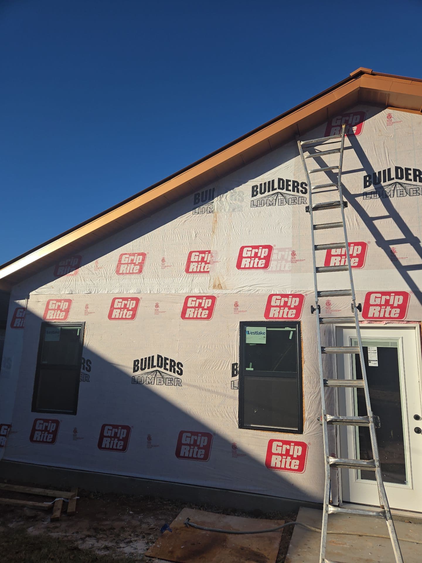 Custom Home Construction Progress by Guaranteed Roofing & Construction